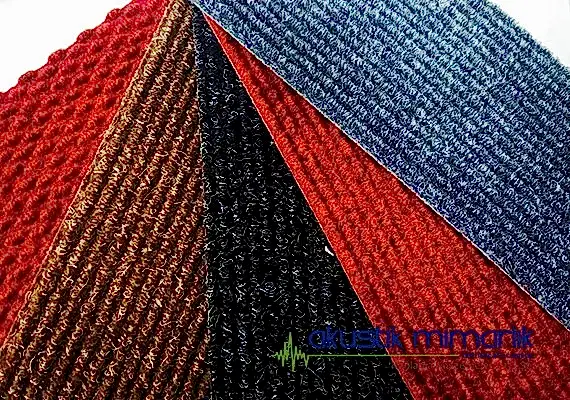 Akustik Pvc Kauçuk Tabanlı Rulo Halı