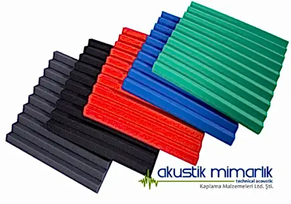 Akustik Zigzag Sünger Akustik Zigzag Sünger