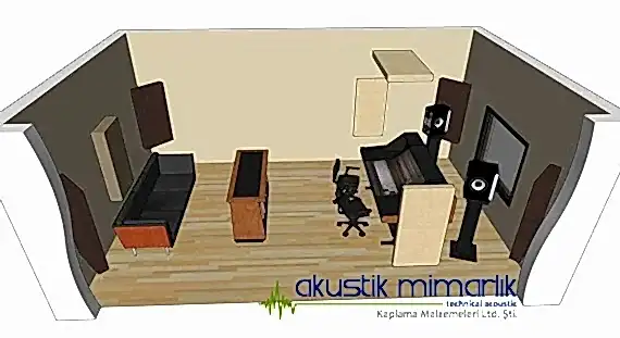 Akustik Oda Kiti Stüdyo Panelleri