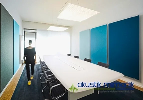 Akustik Kumaş Kaplı Akustik Panel