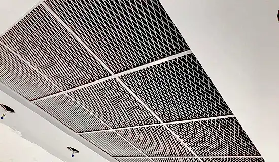 Genişletilmiş Metal Mesh Asma Tavan