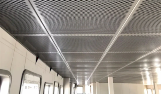Genişletilmiş Metal Mesh Asma Tavan