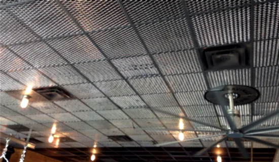 Genişletilmiş Metal Mesh Asma Tavan