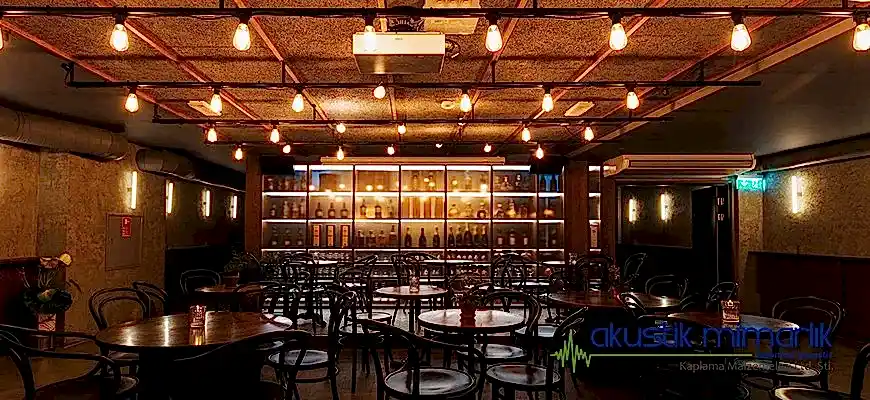 Bar Akustik Tavan Kaplama