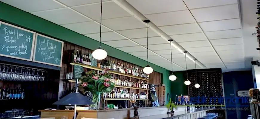Cafe Akustik Sünger Kaplama