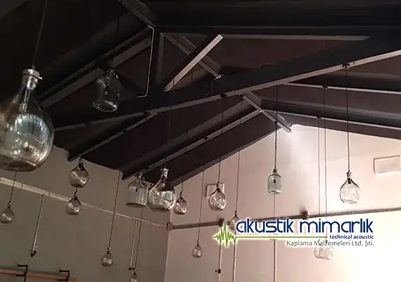 Yanmaz Akustik Düz Sünger Cafe Restaurant Ses Yalıtımı Yanmaz Akustik Düz Sünger Cafe Restaurant Ses Yalıtımı