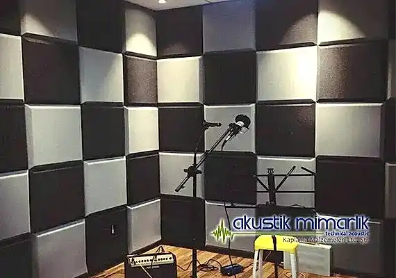 Yanmaz Akustik Düz Sünger Müzik Odası Ses Yalıtımı Yanmaz Akustik Düz Sünger Müzik Odası Ses Yalıtımı