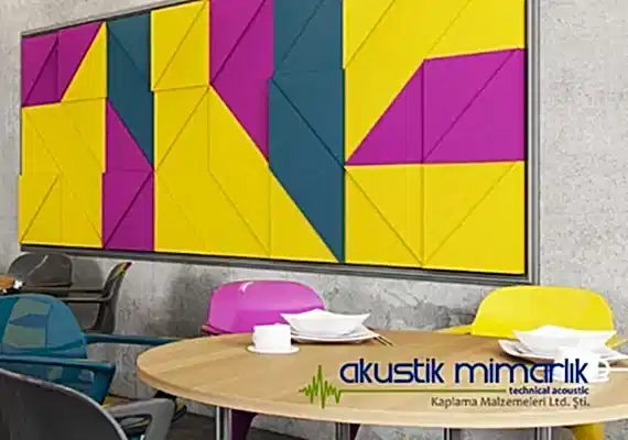Dekoratif Akustik Panel