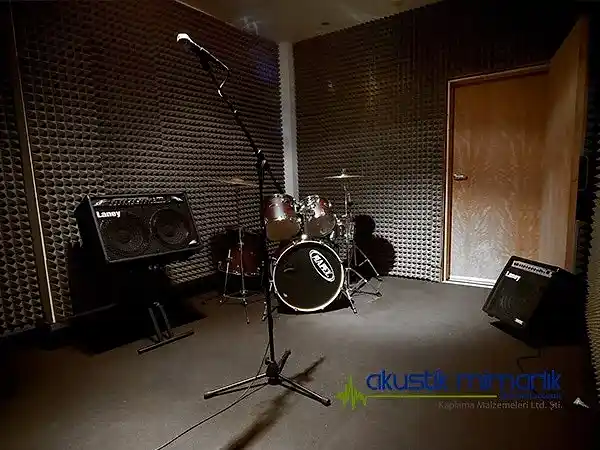 Bateri Odası Akustik Ses Yalıtım Bateri Odası Akustik Ses Yalıtım