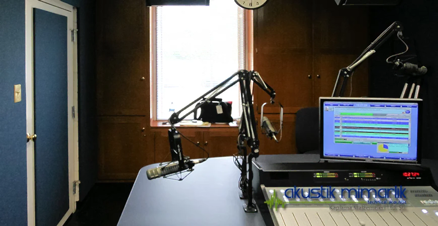 Radyo Odası Akustik Ses Yalıtımı