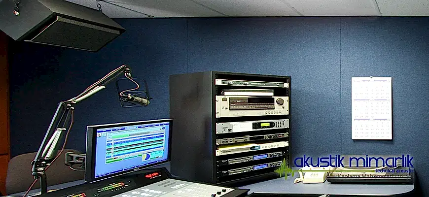 Radyo Reji Odası Akustik Ses Yalıtımı