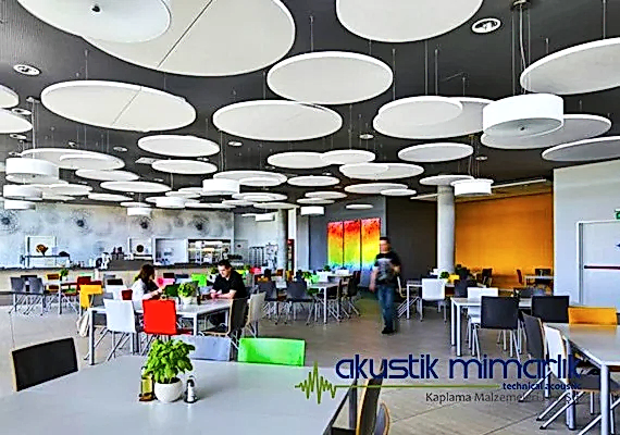 Akustik Kanopi Tavan Paneli